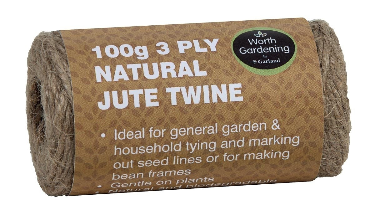 3 plis de ficelle de jute naturelle 100g