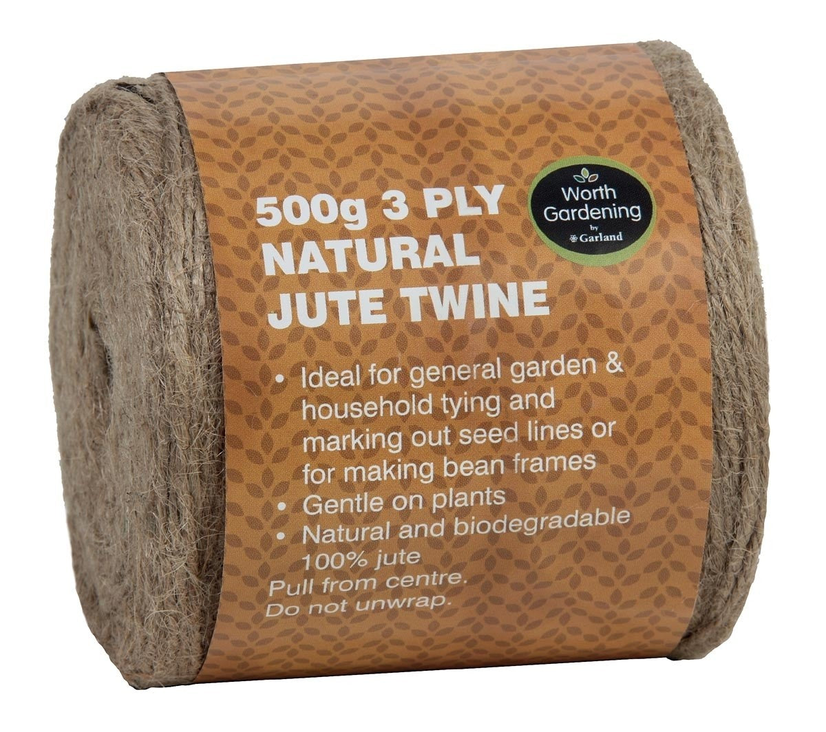 3 plis de ficelle de jute naturelle 500g
