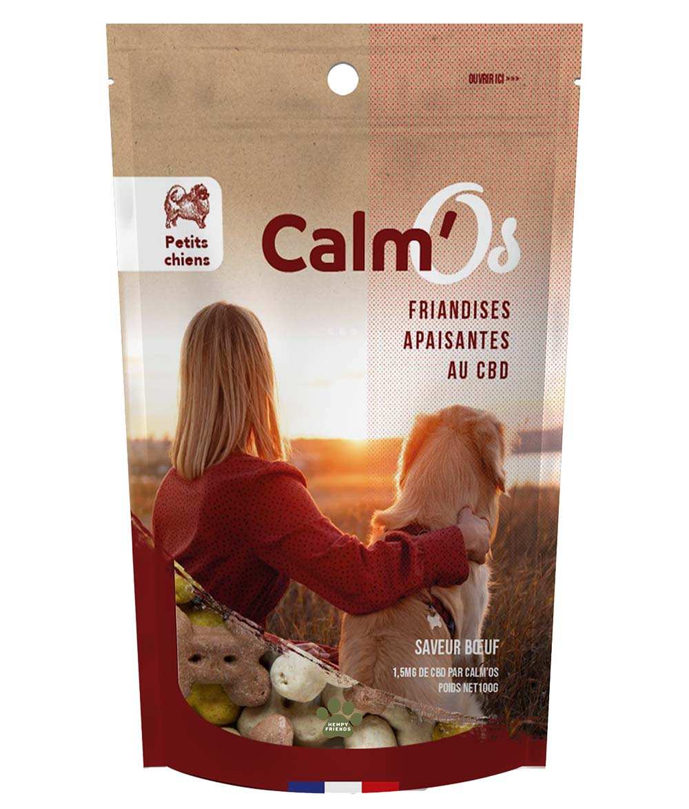 Friandise CBD chien petit | CALMOS NOVALOA