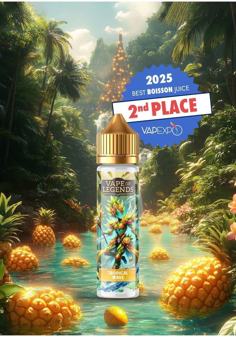 Tropical Wave Paradise - E-liquide Primé Vape Of Legends