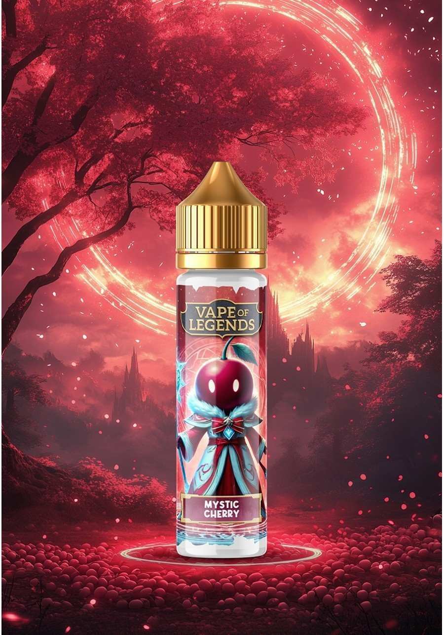 Mystic Cherry e-liquide Cerise Framboise 50ml Vape Of Legends
