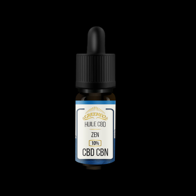 Huile CBD &amp; CBN 10% zen | GREENEO