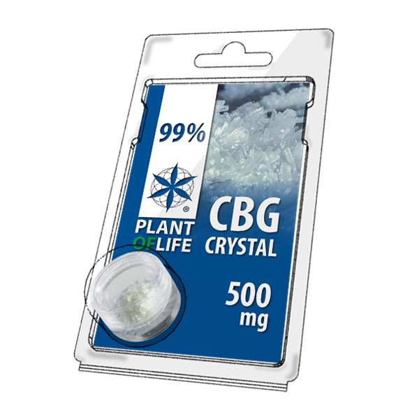 Cristaux CBG 99% 500mg Plant of Life | Euphoria Society