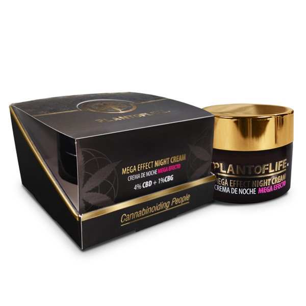 Crème de Nuit CBD & CBG Plant of Life | Euphoria Society