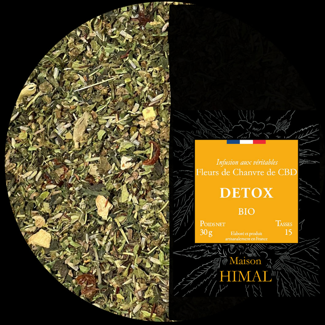 Tisane CBD bio détox -  | MAISON HIMAL