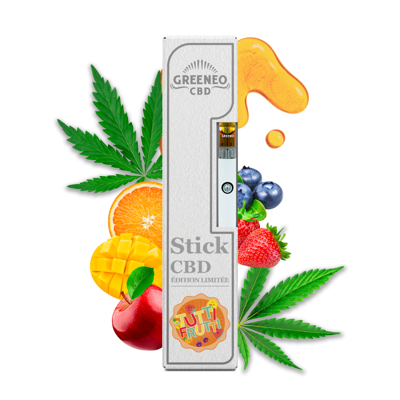 Vape pen CBD full spectrum 70%  | GREENEO sans nicotine (Menthe)