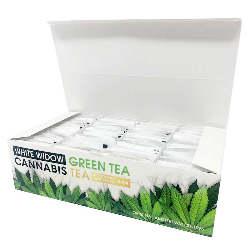 Thé CBD White Widow 100 sachets Multitrance – infusion chanvre white widow pack | Euphoria Society