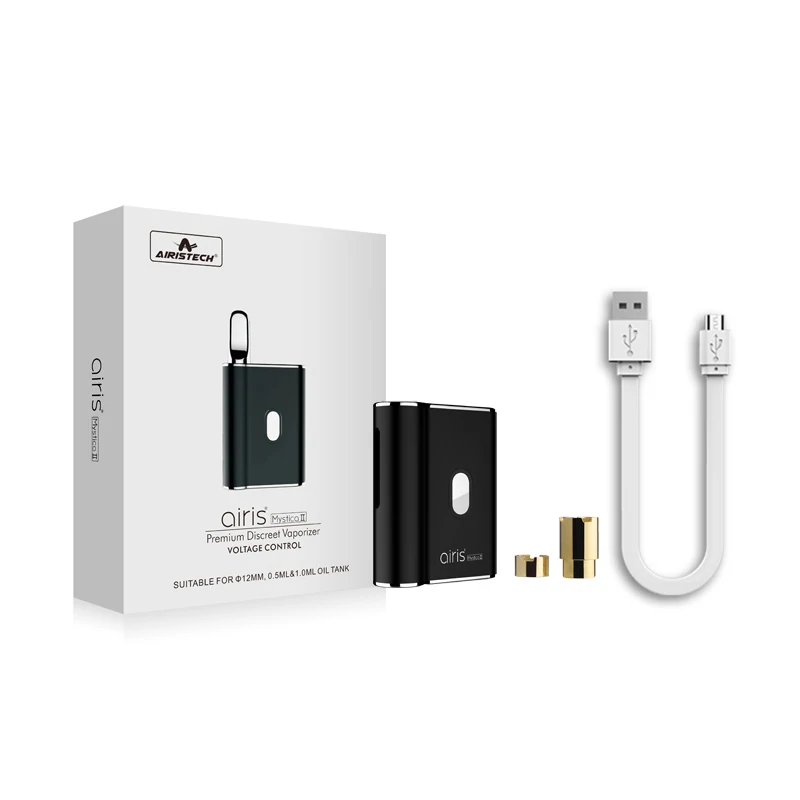 Vaporisateur Airis Mystica 2 AirisTech noir – vaporisateur chanvre CBD compact | Euphoria Society