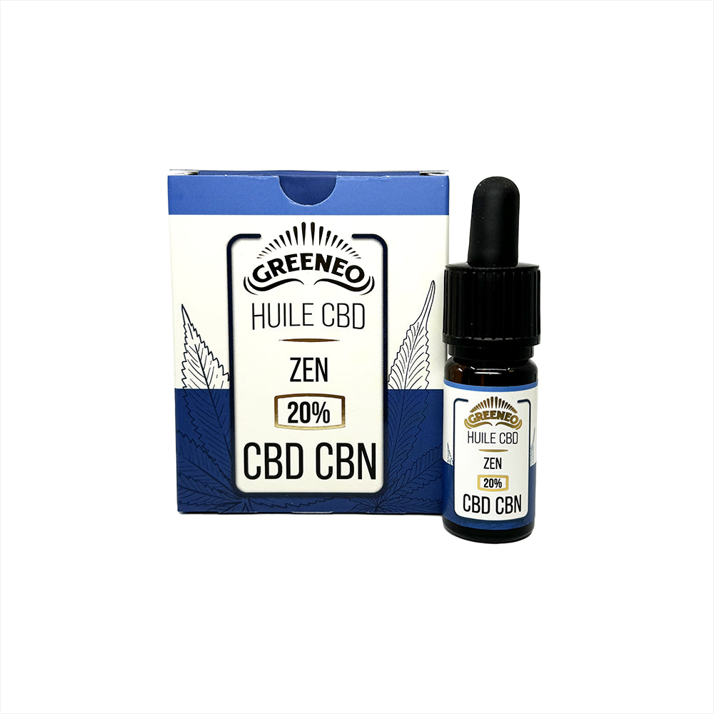 Huile CBD &amp; CBN 20% zen | GREENEO
