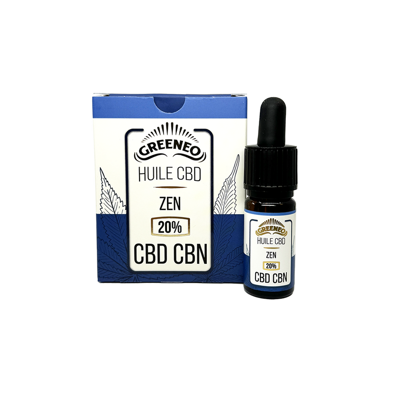 Huile CBD & CBN 20% Zen Greeneo | Euphoria Society