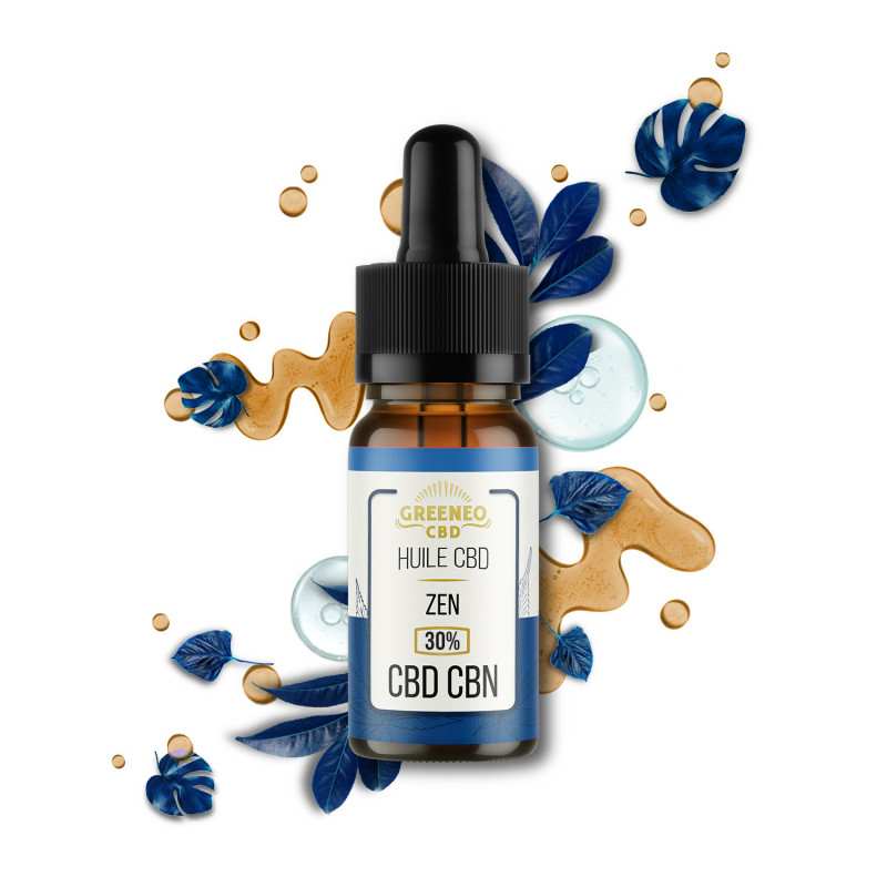 Huile CBD & CBN 30% Zen Greeneo | Euphoria Society