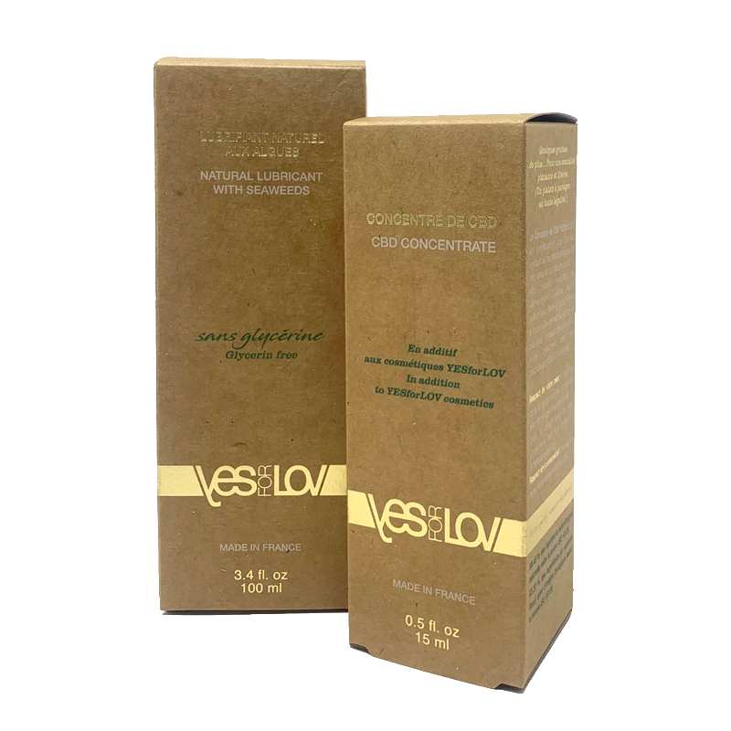 Lubrifiant algues  concentré de CBD  YES FOR LOV