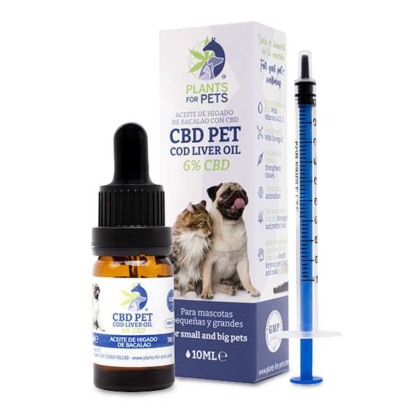 Huile CBD animaux 6% Plants for Pets – huile chanvre bien-être chiens chats premium | Euphoria Society