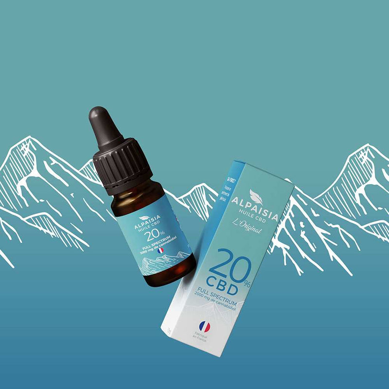 Huile CBD 20% Full Spectrum Alpaisia L'Original | Euphoria Society