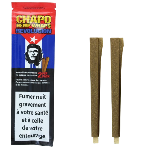 Blunt CBD chanvre Revolucion Chapo – pré-roulé chanvre naturel sans tabac | Euphoria Society