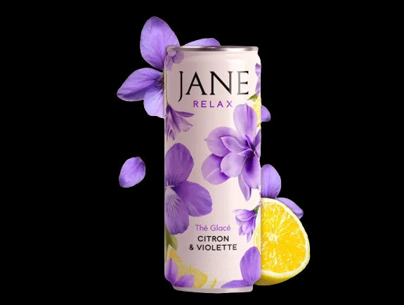 Thé CBD violette citron bio | JANE