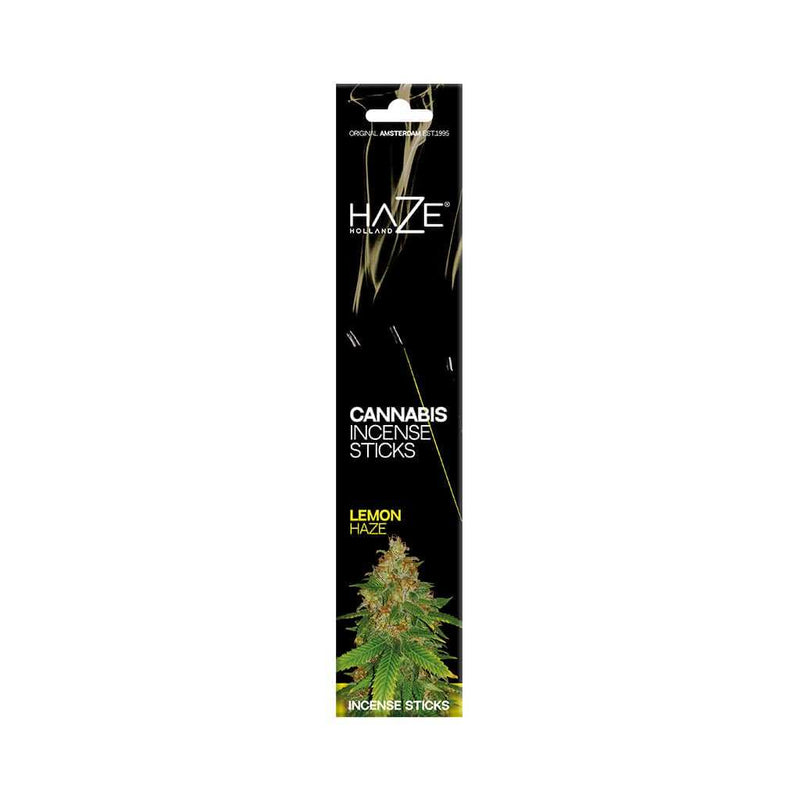 Bâtonnets encens cannabis Lemon Haze Haze – arôme citron haze relaxation | Euphoria Society