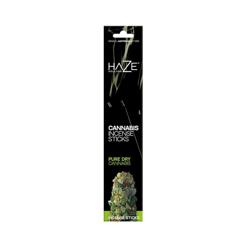 Encens Pure Dry Cannabis Haze 15 Bâtonnets | Euphoria Society