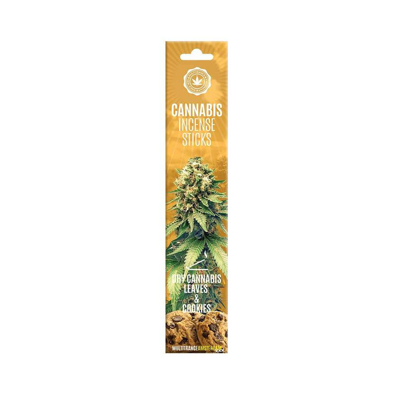 Encens Dry Cannabis Cookies Multitrance 15 Bâtons | Euphoria Society