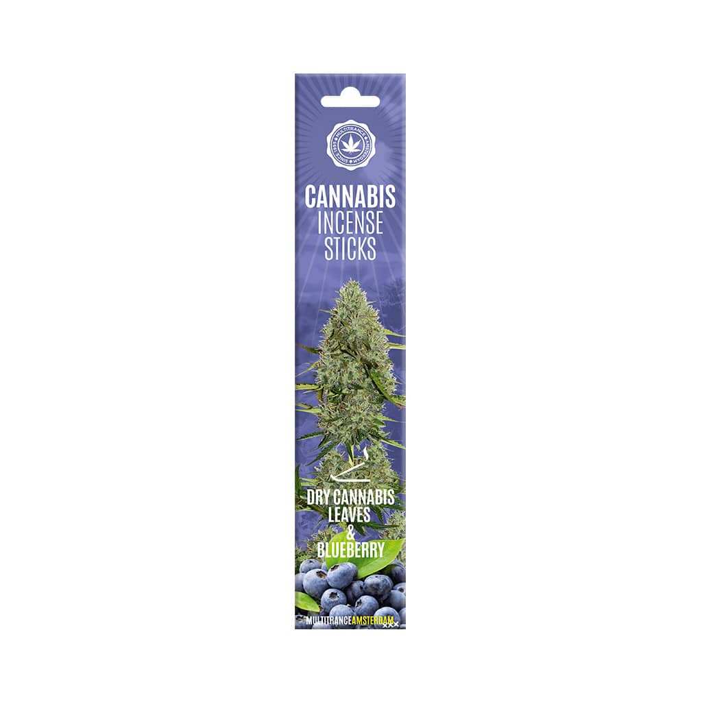 Encens Cannabis Dry Cannabis &amp; Blueberry - 15 bâtonnets