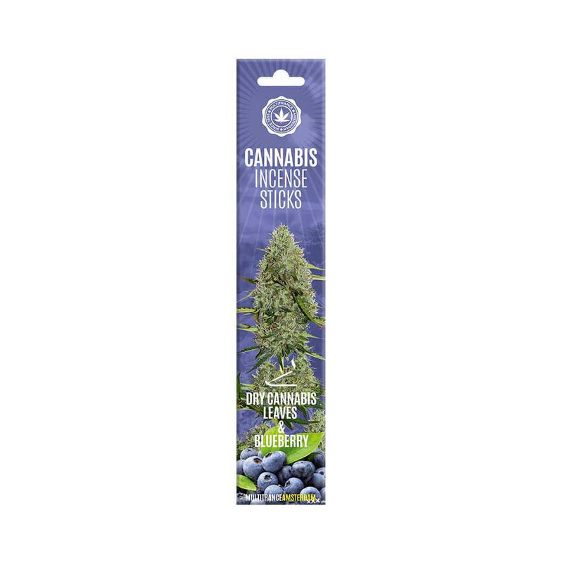 Encens Cannabis Dry Cannabis & Blueberry 15 Bâtonnets | Euphoria Society