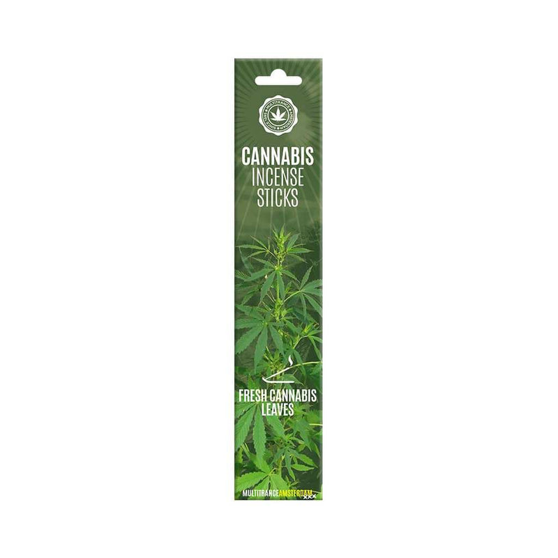 Bâtons encens Fresh Cannabis Multitrance lot 15 – arôme chanvre frais naturel | Euphoria Society