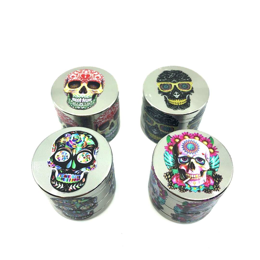 Grinder 40mm hippie skull | CHAMP HIGH (Mod�le 1)