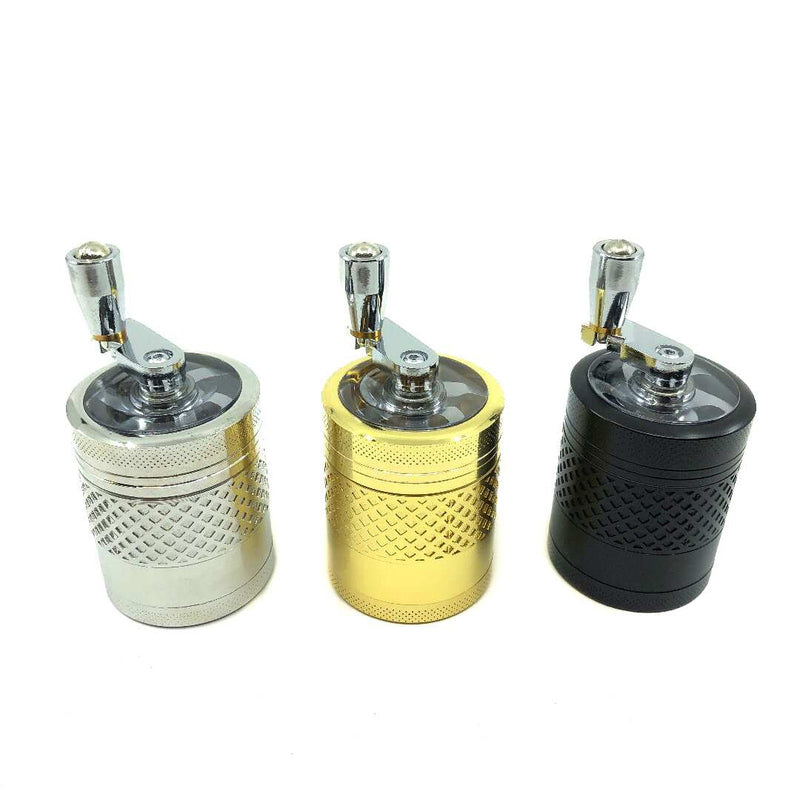 Grinder 40mm moulin Champ High argent – broyeur chanvre compact qualité premium | Euphoria Society