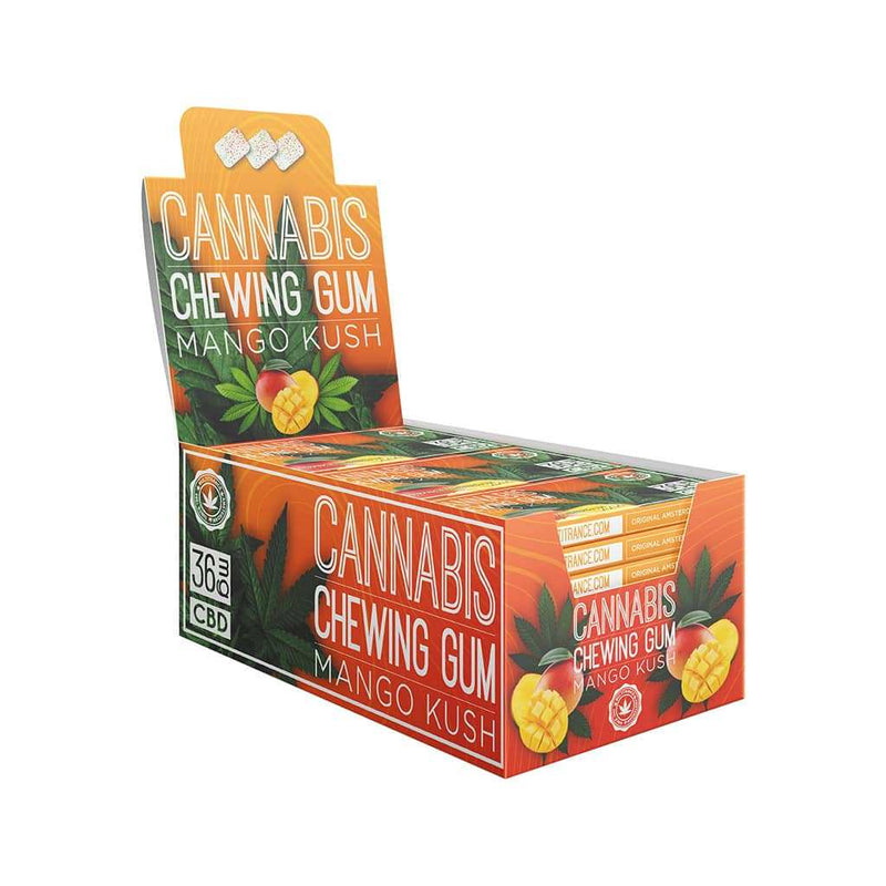 Boîte 24 Chewing-gum CBD Mangue Multitrance | Euphoria Society