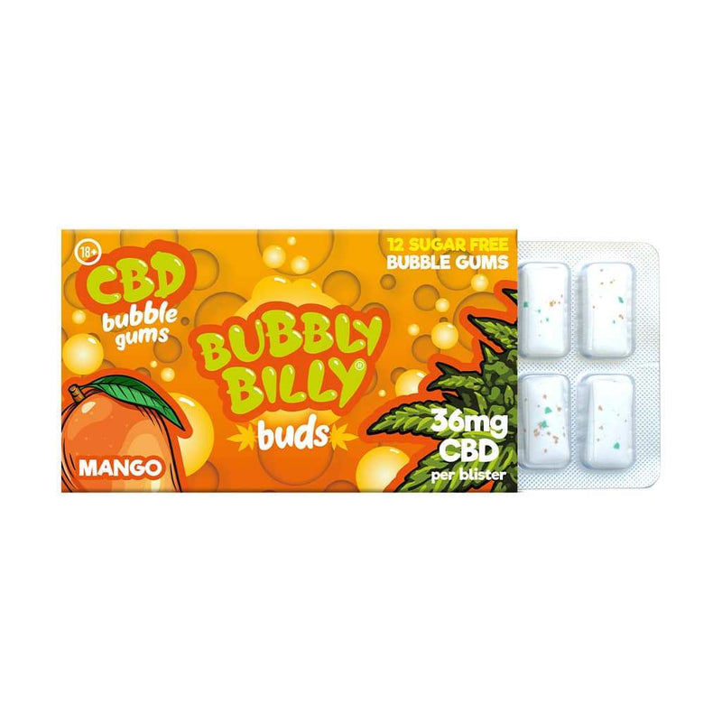 Chewing-gum CBD mangue | BUBBLY BILLY | Euphoria Society