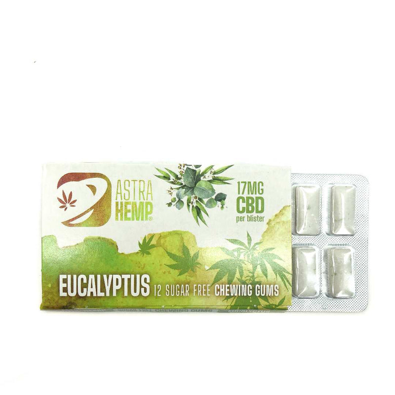 Chewing-gum CBD eucalyptus | ASTRA HEMP | Euphoria Society