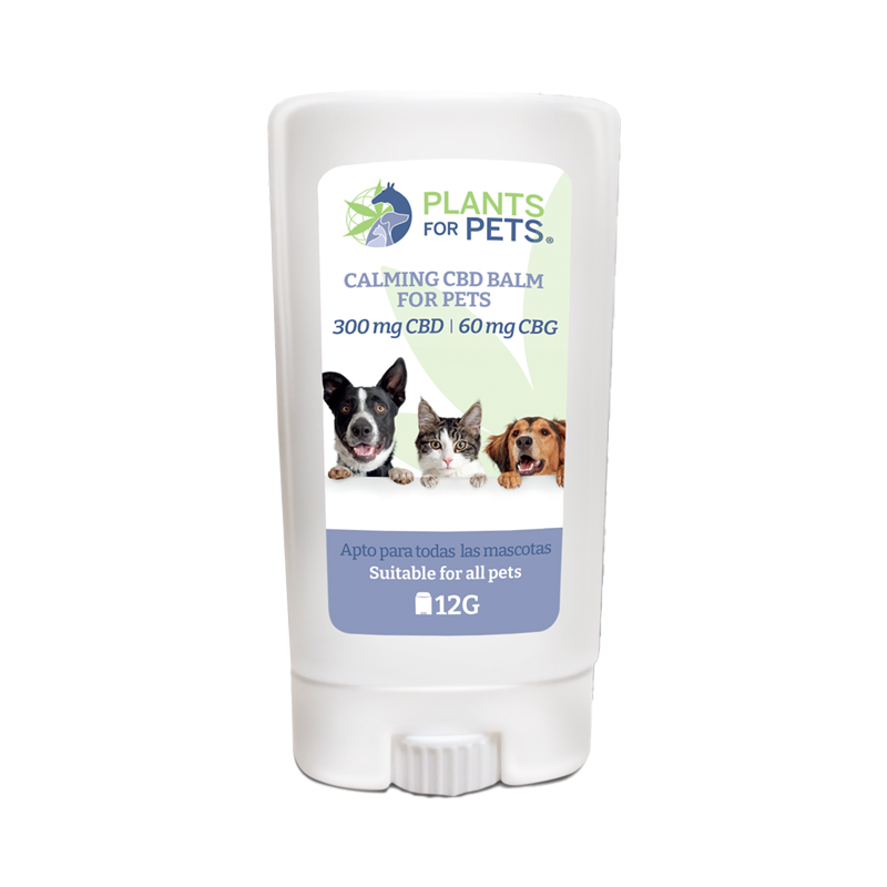 Baume CBD apaisant animaux light Plants for Pets – soin chanvre apaisant chien chat | Euphoria Society