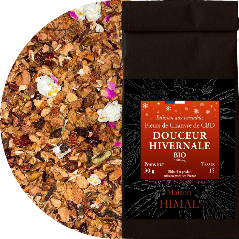 Tisane CBD Bio Douceur Hivernale Vrac Maison Himal | Euphoria Society