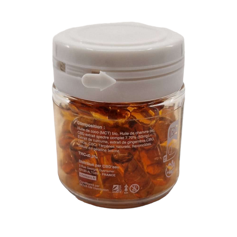 Gélules CBD Articulations Well CBD