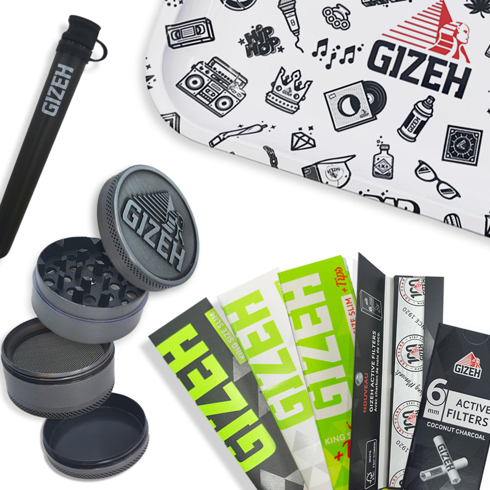 Kit complet Gizeh Rolling (Noir)