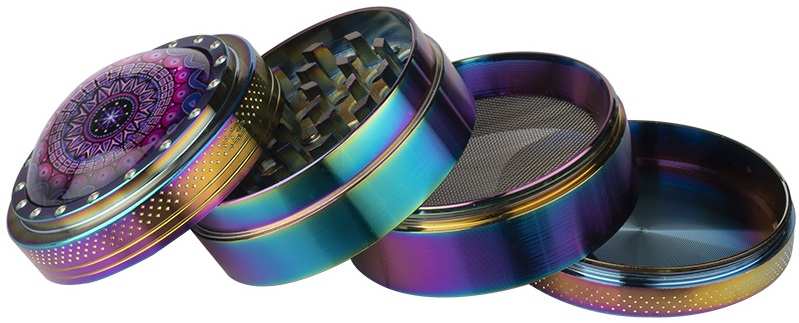 Grinder ZORR Rainbow Epoxy 50mm (Mod�le 1)