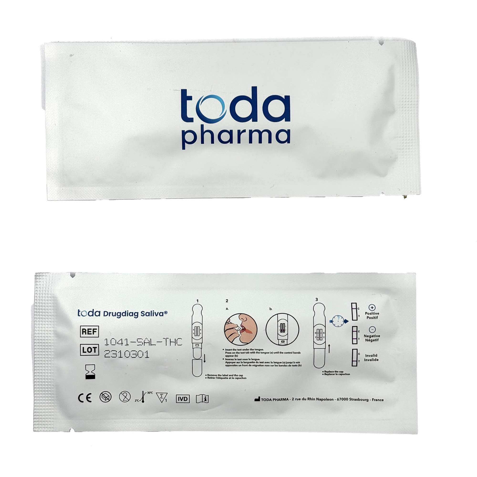 Test de dépistage salivaire THC | TODA PHARMA