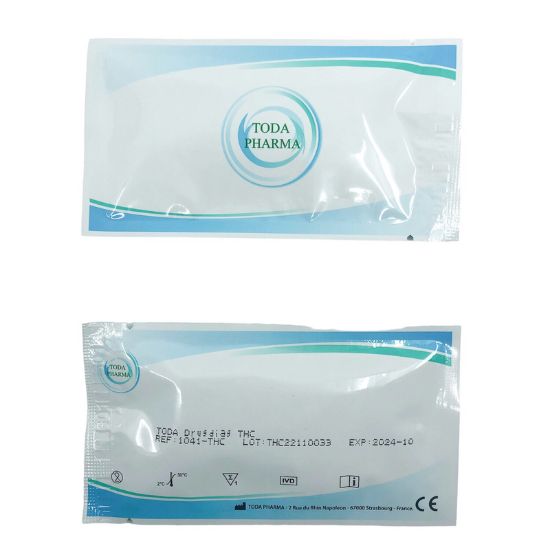 Test dépistage urinaire THC Toda Pharma – autotest urinaire détection cannabis fiable | Euphoria Society