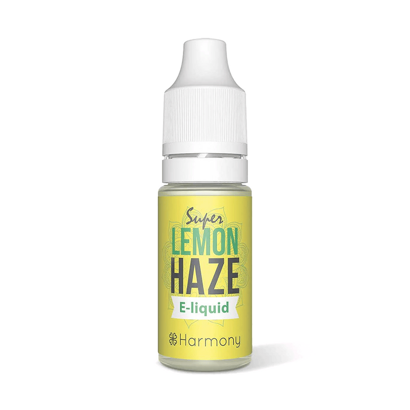 E-liquide CBD Super Lemon Haze Harmony 600mg sans nicotine – agrumes haze frais | Euphoria Society