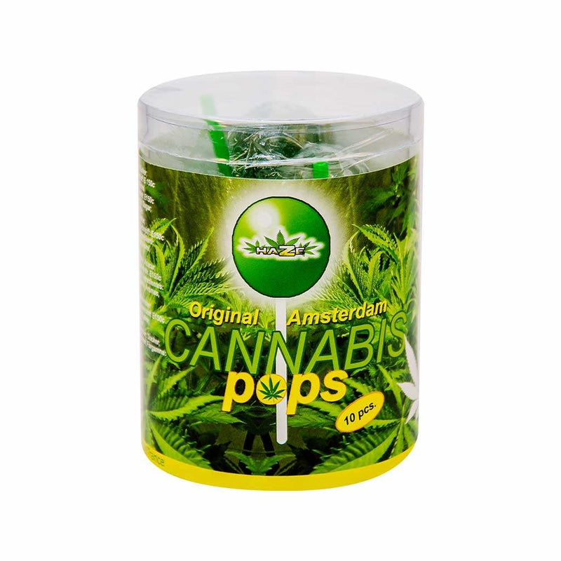 Sucette Cannabis 10 pcs Haze | Euphoria Society