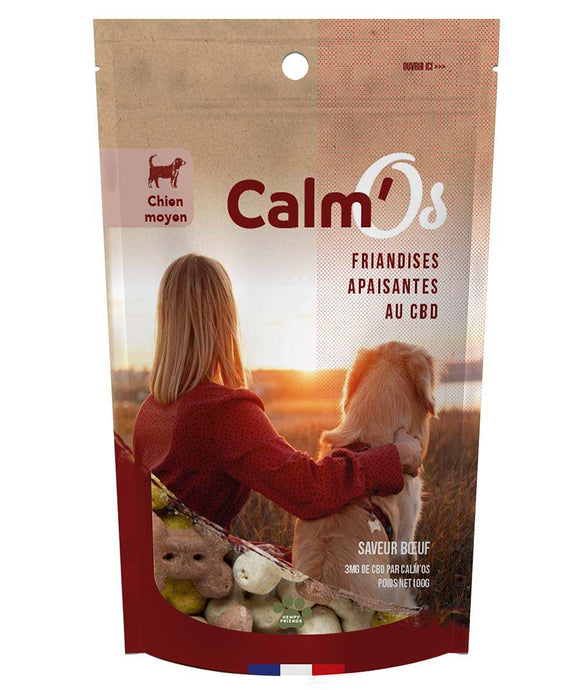 Friandise CBD chien moyen | CALM'OS NOVALOA