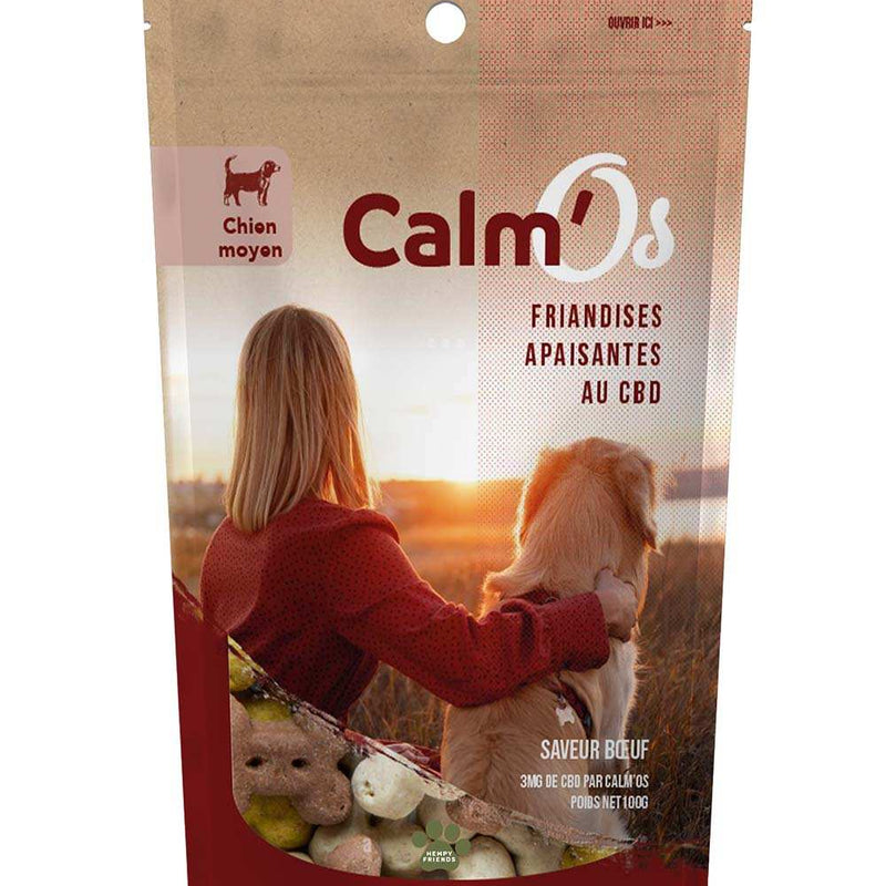 Friandise CBD chien moyen | CALM'OS NOVALOA