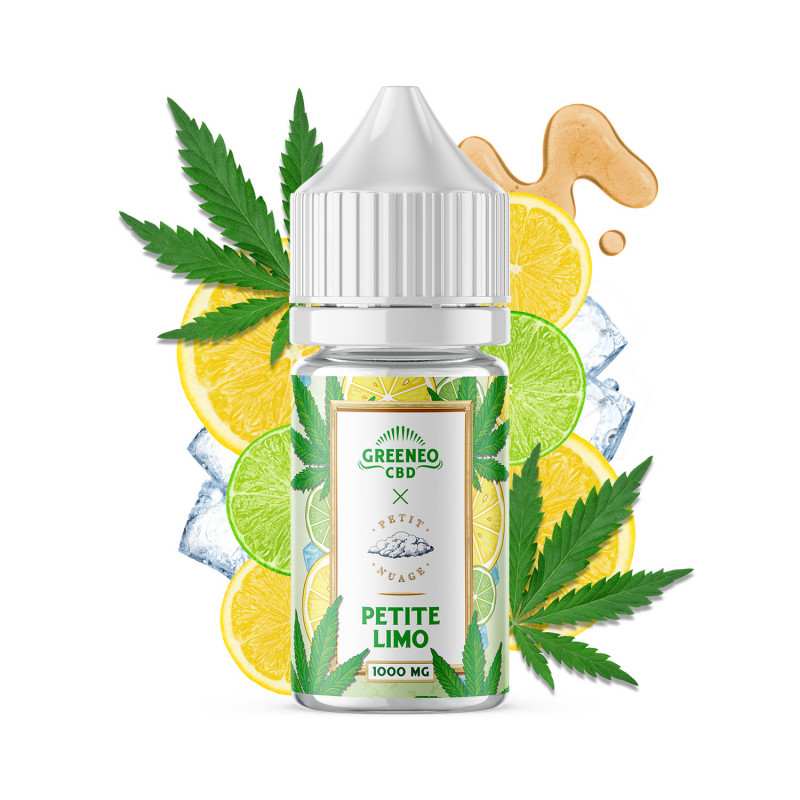 E-liquide CBD Petite Limo Greeneo Sans Nicotine | Euphoria Society