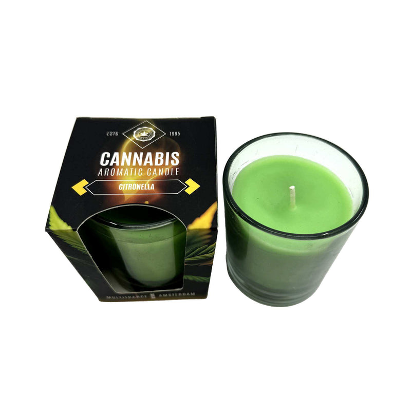Bougie Parfumée Cannabis Citronella Multitrance | Euphoria Society