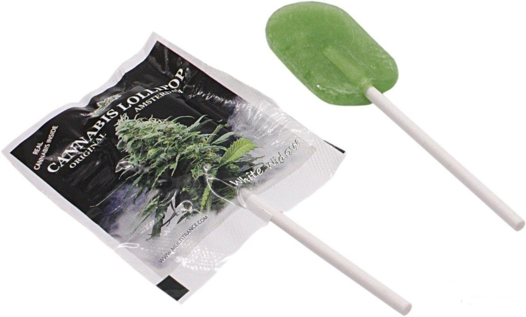 Sucette cannabis white widow - 10 pcs | MULTITRANCE