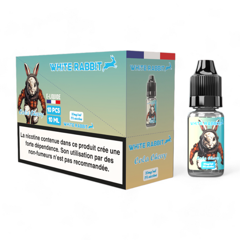 E-liquide White Rabbit 2% Cola Cherry 10ml | Euphoria Society
