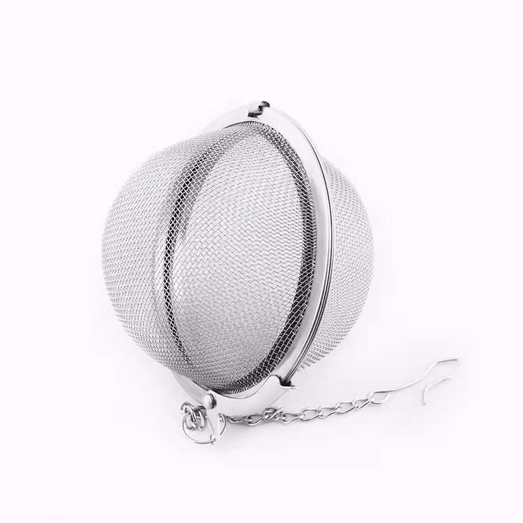 Boule à thé tamis inox 7cm – infuseur thé chanvre acier inoxydable pratique | Euphoria Society