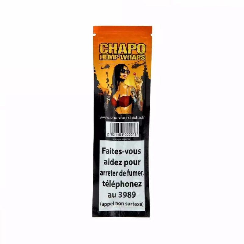 Blunt Chapo Hemp Wraps Madrina – wrap chanvre pré-roulé sans tabac naturel | Euphoria Society