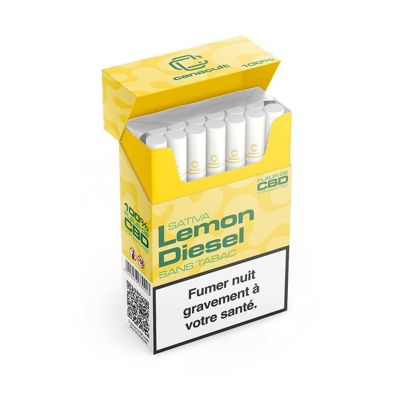 Lemon Diesel Canacult – infusion chanvre CBD arômes citron diesel puissant | Euphoria Society