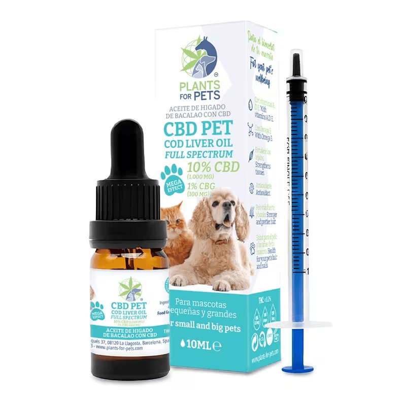 Huile animaux CBD 10% CBG 1% Plants for Pets – huile chanvre soin premium animaux | Euphoria Society